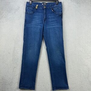 Tactical Distributors Stand Your Ground Jeans Straight Men 34X32 Blue Distressed